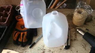 Topsy Turvy  homemade using milk jugs [upl. by Nylrehs314]