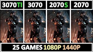 RTX 3070TI vs 2070 Super vs 3070 vs 2070  Tested 25 Games [upl. by Annaya468]