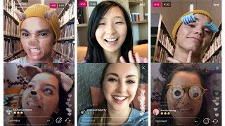 CARA LIVE BERDUA DI INSTAGRAM BARENG TEMAN 2017 [upl. by Tarsuss]