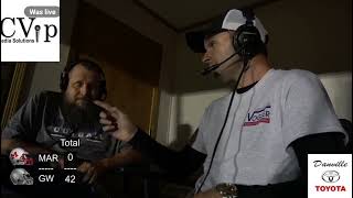 Lee Vogler interview at GW Homecoming Game 101124 [upl. by Arbe351]