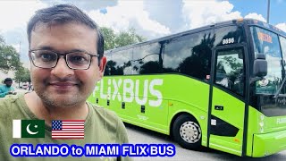 Orlando to Miami Flix bus [upl. by Renelle]