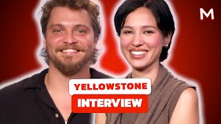 Yellowstone Couple Luke Grimes amp Kelsey Asbille Teaser Their Fate in the Final Season  Interview [upl. by Odey]