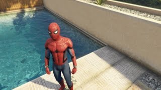 How To Install SpiderMan V NET  Web Swinging  Powers  Peds NEW [upl. by Esirehs547]