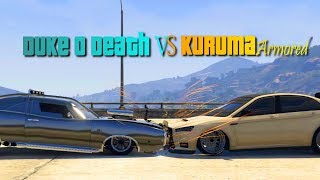 GTA V Online Kuruma vs Duke O death  Best car for Beginner [upl. by Changaris]