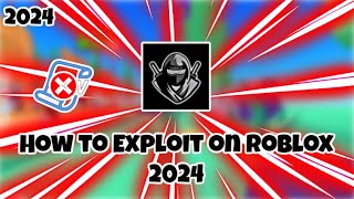 EASY How to Hack on Roblox 2024 [upl. by Kachine]