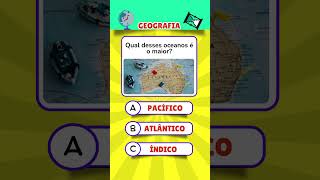 Geografia Quiz 🌎 Quantas você acerta [upl. by Norha]