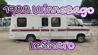 1988 Winnebago LeSharo mobile home Gets Smashed😁😋😛 [upl. by Ayotal]