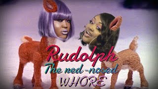 Gene Autry  Rudolph the RedNosed Reindeer CupcakKe Remix [upl. by Ramedlav334]