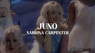 Sabrina Carpenter  JUNO Sub Español [upl. by Ydisac]