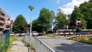 Spoorwegovergang Glanerbrug  Dutch railroad crossing [upl. by Leonore]