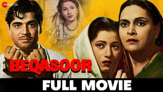 बेकुसूर Beqasoor 1950  Full Movie  Madhubala Ajit Durga Khote Yakub [upl. by Galanti993]