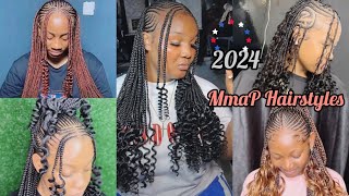 Look More Elegant With These Braids Hairstyles  Stylish Trending Cornrows 🔥 [upl. by Heshum]