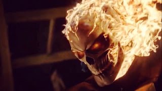 Ghost Rider First Transformation  Agent´s Of Shield Season 4 2016 Robbie Reyers HD [upl. by Airdnek]