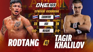 Epic Kickboxing Firefight 🥊😤 Rodtang vs Khalilov  Full Fight [upl. by Prevot]