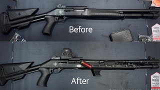 OverUpgrading a Turknelli MAC 1014 Benelli M4 Clone [upl. by Haisi]