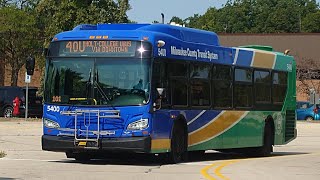 Ride On MCTS 2013 New Flyer XD40 5400 On Rt 40U Holt College UBUS to Downer AveNewport Ave [upl. by Cassiani]