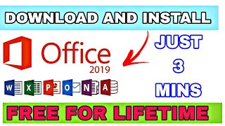 How to download microsoft office 2019 for free windows 7810 download in 2024 Ms office for free [upl. by Burnie]