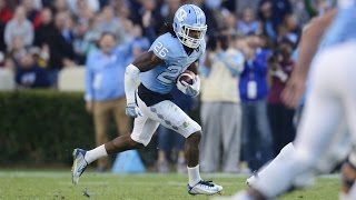 UNC Football Dominquie Greens PickSix vs The Citadel [upl. by Lemrej]