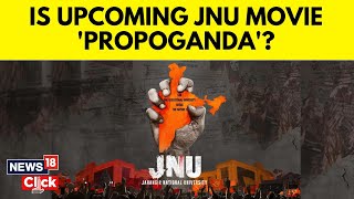 JNU Movie Poster Release  Jahangir National University Movie Poster Sparks Row  N18V  News18 [upl. by Kcajyllib]