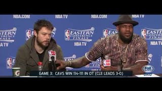 LeBron on Delly People are trying to give him a bad rap He doesnt deserve it [upl. by Felipa]