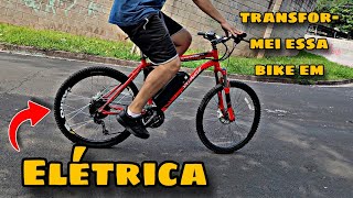 Kit Elétrico de 36V 500W encara subidas [upl. by Ennayhs]