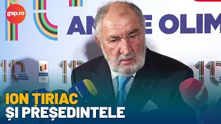 Ion Țiriac întrebat despre lupta dintre Lasconi și Georgescu „Știți ce președinte miaș dori” [upl. by Barbra]