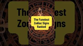 The Funniest Zodiac Signs Ranked zodiacFacts Facts aquarius gemini leo taurusfacts [upl. by Battiste]