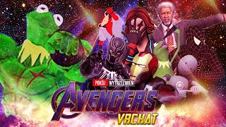 VRCHAT vs AVENGERS HIT LATA [upl. by Hewart]