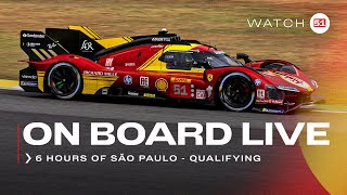 Onboard car 51 for HYPERPOLE at São Paulo 6H  Ferrari Hypercar [upl. by Austine627]