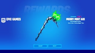 How To Get the MINTY PICKAXE for FREE in Fortnite Season 4 Only Working Method [upl. by Woermer103]