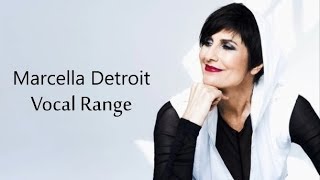 HD Marcella Detroit Vocal Range A2  B♭6 [upl. by Maurita690]