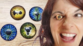 Paint Realistic DIY Glass Eyes for Puppets Props amp Animatronics [upl. by Christos]