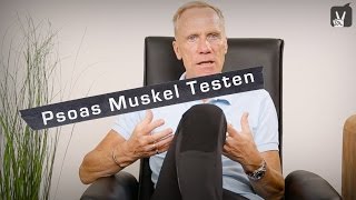 Psoas Muskel – So testet man den Psoas [upl. by Kauffmann]