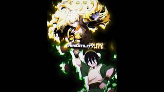 Yang Xiao Long vs Toph Beifong  VS BATTLES  tophbeifong yangxiaolong atla rwby ilyjawanni [upl. by Adelle]