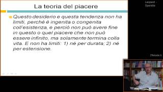 Letteratura Italiana 800  Giacomo Leopardi e la Teoria del piacere [upl. by Jennie]