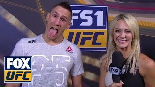 Niko Price joins Laura Sanko  INTERVIEW  UFC FIGHT NIGHT [upl. by Merrow]