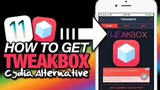 How To Get TWEAKBOX On iOS 11 NO JAILBREAK Cydia Apps Apps amp Hacked Apps [upl. by Eissoj120]