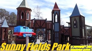 Thomas the Tank Engine went to Sunny Fields Park [upl. by Yevol622]