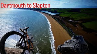 Dartmouth to Slapton on a mountain bike [upl. by Atinuj]