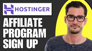 How To Sign Up For Hostinger Affiliate Program [upl. by Ahsar984]