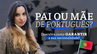 Nacionalidade para ascendentes de português originário [upl. by Kimmel]