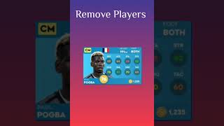 Remove Players in DLS25 dls25trailer dlsfootball [upl. by Ahsienak20]