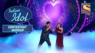 Arunita और Sanu Da की Grand Performances का उठाया सभी ने आनंद  Indian Idol  Contestant Mashup [upl. by Assyla]