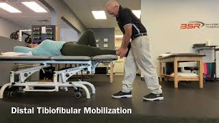 Distal Tibiofibular Joint Mobilization [upl. by Coonan]