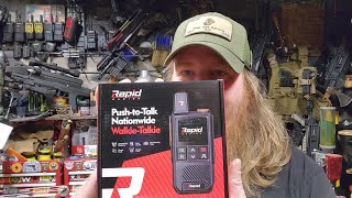 Rapid Radios Unlimited Use Nationwide LTE WalkieTalkies with NO Monthly Fees [upl. by Ellenod104]