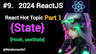 Part 1  What is State in React Js  What is Hooks in React JS  What is useState in React JS [upl. by Assela]