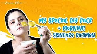 My Morning Skincare Regimen  Skincare Video  Skincare Tips  Zareen Khan  Happy Hippie [upl. by Ettebab]