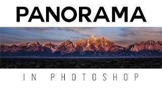 Create Panorama with Photomerge Tool  Photoshop Tutorial Photoshopdesirecom [upl. by Naehs]