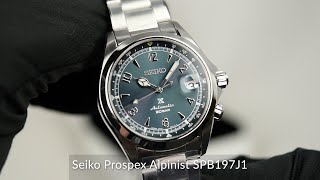 Seiko Prospex Alpinist SPB197J1 [upl. by Narib835]