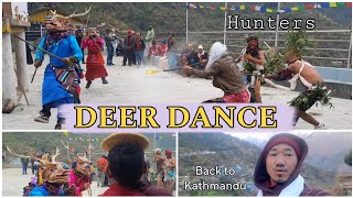 Deer Dance  Back to Kathmandu  Last Part briddim nepal dance kathmandu [upl. by Schlessinger]